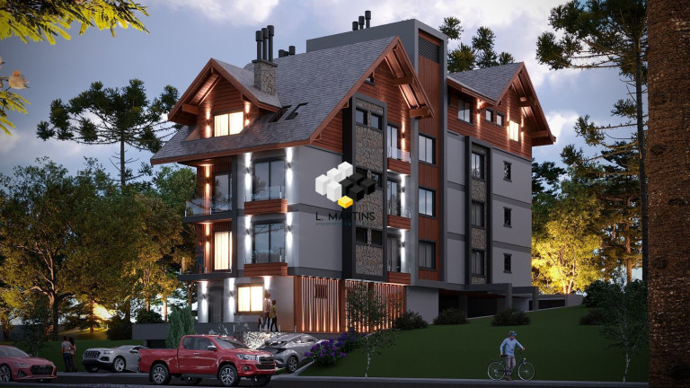 Imagem Apartamento com 1 Quarto à Venda, 48 m² em Centro - Gramado