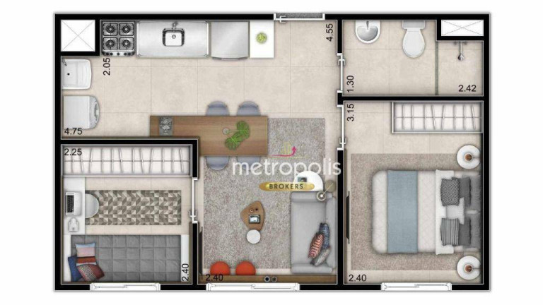 Imagem Apartamento com 2 Quartos à Venda, 35 m² em Ipiranga - São Paulo Imagem Apartamento com 2 Quartos à Venda, 35 m² em Ipiranga - São Paulo