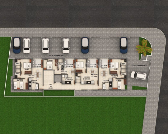 Imagem Apartamento com 3 Quartos à Venda, 77 m² em Manaíra - João Pessoa Imagem Apartamento com 3 Quartos à Venda, 77 m² em Manaíra - João Pessoa