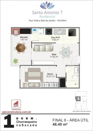 Imagem Apartamento com 1 Quarto à Venda, 46 m² em Mirim - Praia Grande Imagem Apartamento com 1 Quarto à Venda, 46 m² em Mirim - Praia Grande