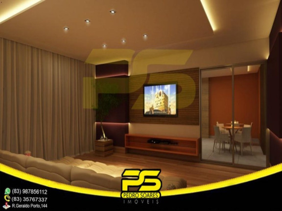 Imagem Apartamento com 2 Quartos à Venda, 66 m² em Manaíra - João Pessoa
