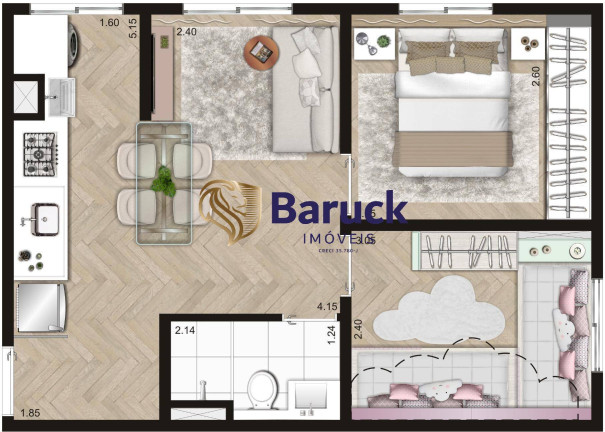 Imagem Apartamento com 2 Quartos à Venda, 40 m² em Jardim Santo Antônio - São Paulo Imagem Apartamento com 2 Quartos à Venda, 40 m² em Jardim Santo Antônio - São Paulo