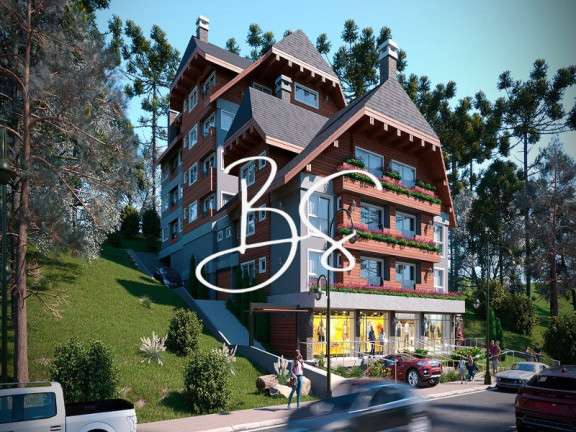 Imagem Apartamento com 1 Quarto à Venda, 58 m² em Lagos Do Bosque - Gramado
