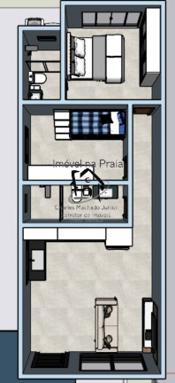 Imagem Casa com 2 Quartos à Venda, 125 m² em Jardim Das Gaivotas - Caraguatatuba