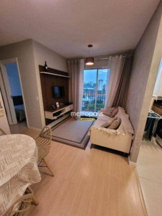 Apartamento com 2 Quartos à Venda, 46 m² em Santo Amaro - São Paulo