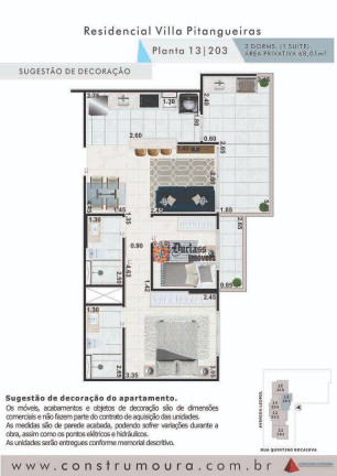 Imagem Apartamento com 2 Quartos à Venda, 68 m² em Centro - Guarujá