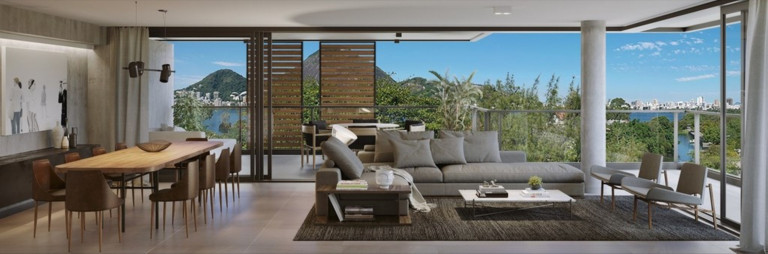 Imagem Imóvel com 4 Quartos à Venda, 337 m² em Lagoa - Rio De Janeiro