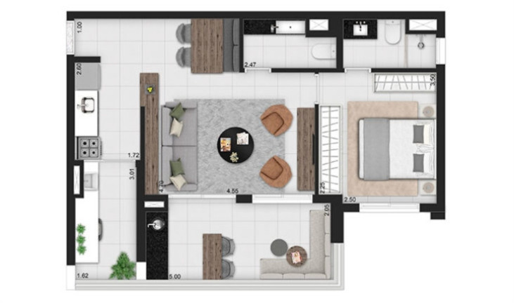 Imagem Apartamento com 2 Quartos à Venda, 69 m² em Perdizes - São Paulo