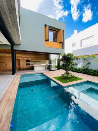 Imagem Casa de Condomínio com 4 Quartos à Venda, 304 m² em Núcleo Agrícola Alpha - Franca Imagem Casa de Condomínio com 4 Quartos à Venda, 304 m² em Núcleo Agrícola Alpha - Franca