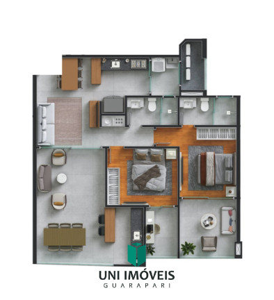 Imagem Apartamento com 3 Quartos à Venda, 83 m² em Praia Do Morro - Guarapari Imagem Apartamento com 3 Quartos à Venda, 83 m² em Praia Do Morro - Guarapari