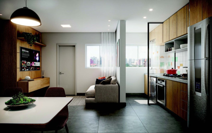 Imagem Apartamento com 1 Quarto à Venda, 31 m² em Vila Santa Catarina - São Paulo Imagem Apartamento com 1 Quarto à Venda, 31 m² em Vila Santa Catarina - São Paulo