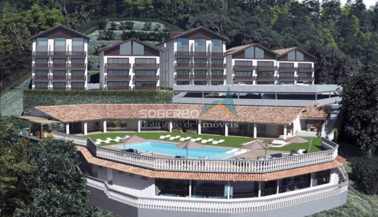 Flat com 1 Quarto à Venda, 58 m² em Golfe - Teresópolis