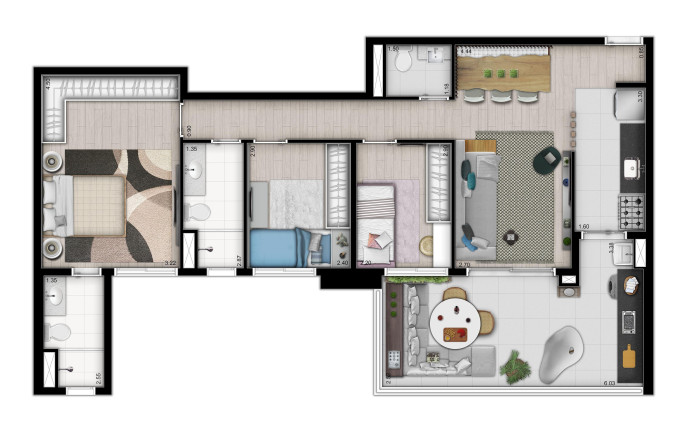 Imagem Apartamento com 3 Quartos à Venda, 89 m² em Tatuapé - São Paulo Imagem Apartamento com 3 Quartos à Venda, 89 m² em Tatuapé - São Paulo