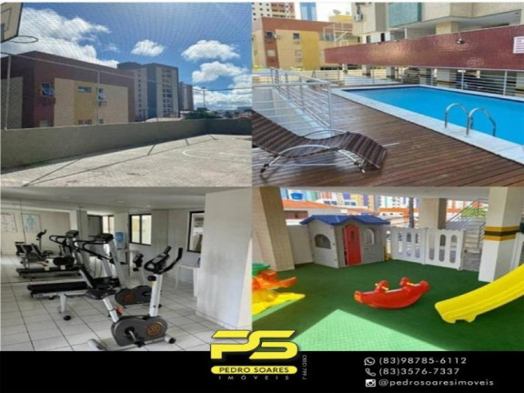 Imagem Apartamento com 3 Quartos à Venda, 94 m² em Manaíra - João Pessoa