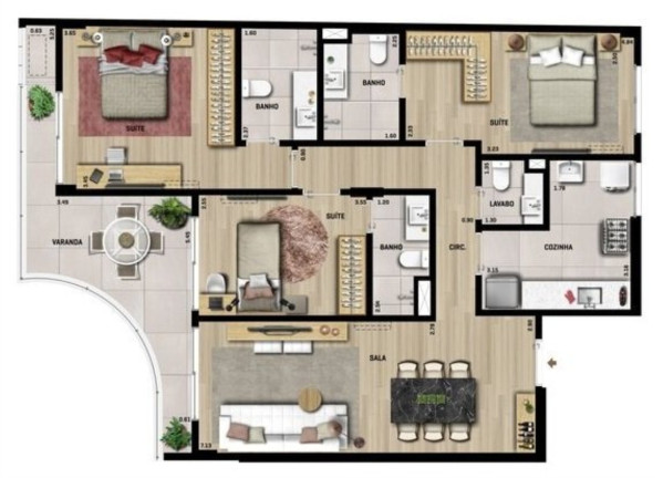 Imagem Imóvel com 2 Quartos à Venda, 106 m² em Botafogo - Rio De Janeiro