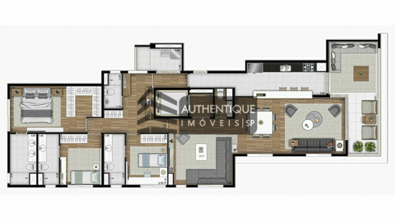 Imagem Apartamento com 4 Quartos à Venda, 206 m² em Perdizes - São Paulo