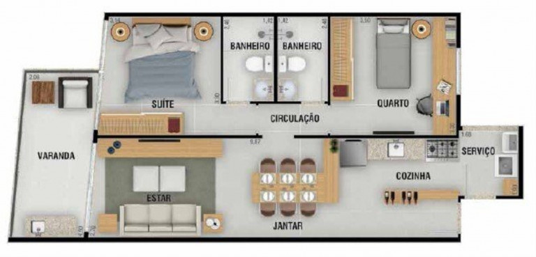 Imagem Imóvel com 2 Quartos à Venda, 88 m² em Tijuca - Rio De Janeiro