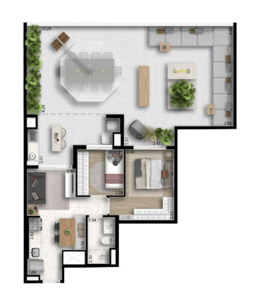 Imagem Apartamento com 3 Quartos à Venda, 78 m² em Vila Osasco - Osasco Imagem Apartamento com 3 Quartos à Venda, 78 m² em Vila Osasco - Osasco