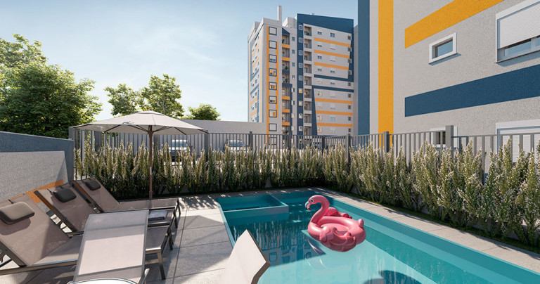 Imagem Apartamento com 2 Quartos à Venda, 50 m² em São Jorge - Novo Hamburgo Imagem Apartamento com 2 Quartos à Venda, 50 m² em São Jorge - Novo Hamburgo