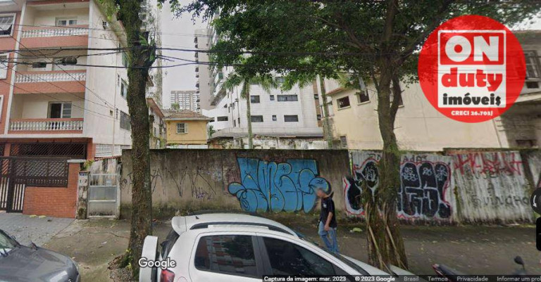 Imagem Terreno à Venda ou Locação, 1.260 m² em Boqueirão - Santos