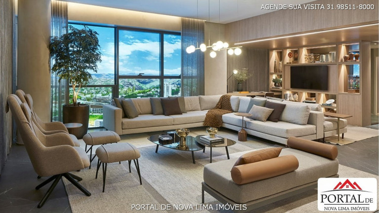 Imagem Apartamento com 4 Quartos à Venda, 199 m² em Vila Da Serra - Nova Lima Imagem Apartamento com 4 Quartos à Venda, 199 m² em Vila Da Serra - Nova Lima