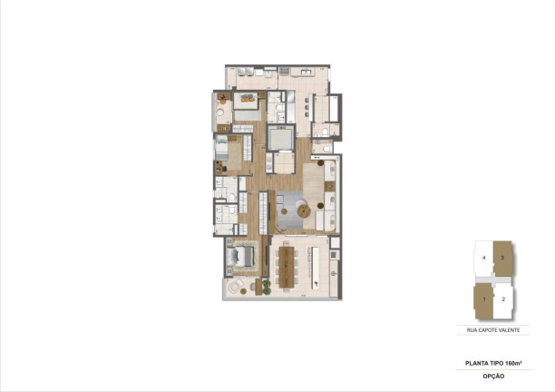 Apartamento com 3 Quartos à Venda, 160 m² em Pinheiros - São Paulo