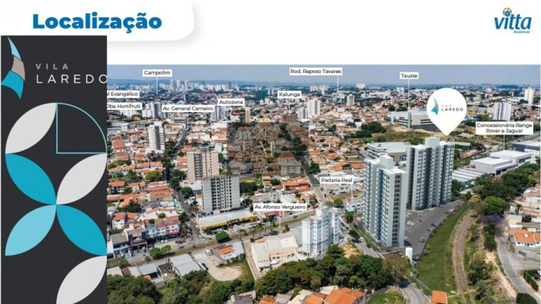 Apartamento com 2 Quartos à Venda, 56 m² em Vila Lucy - Sorocaba