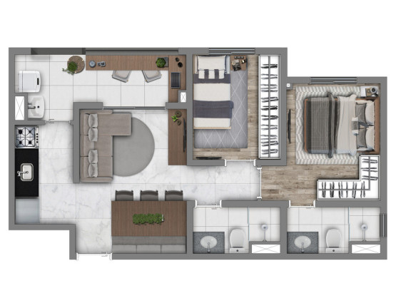 Imagem Apartamento com 2 Quartos à Venda, 60 m² em Vila Maria - São Paulo Imagem Apartamento com 2 Quartos à Venda, 60 m² em Vila Maria - São Paulo