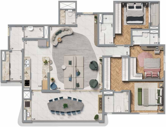 Imagem Apartamento com 3 Quartos à Venda, 144 m² em Vila Formosa - São Paulo