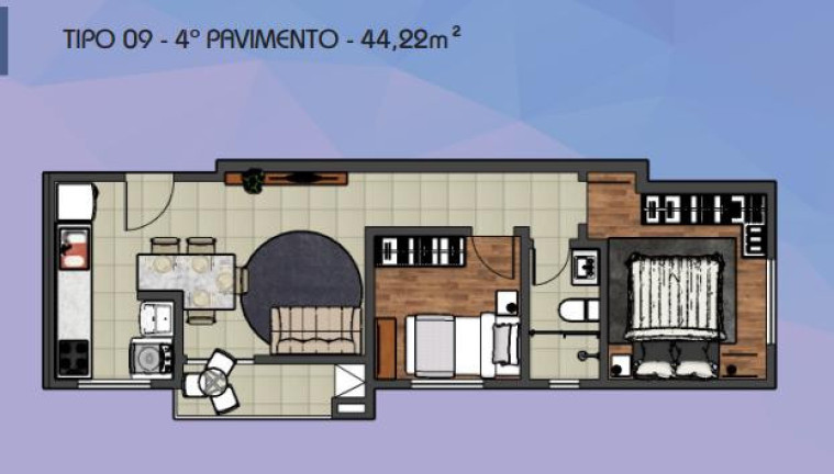 Imagem Apartamento com 2 Quartos à Venda, 44 m² em Centro - São José Dos Pinhais Imagem Apartamento com 2 Quartos à Venda, 44 m² em Centro - São José Dos Pinhais