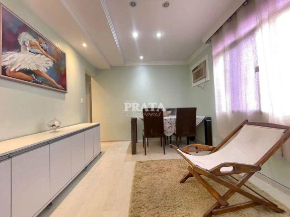 Imagem Apartamento com 2 Quartos à Venda, 72 m² em Embaré - Santos Imagem Apartamento com 2 Quartos à Venda, 72 m² em Embaré - Santos