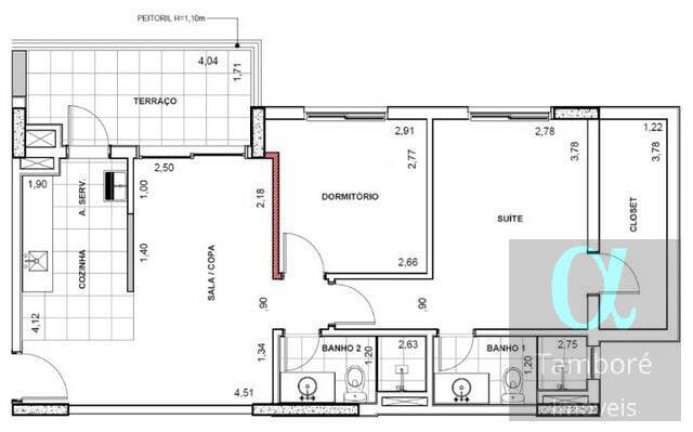 Imagem Apartamento com 2 Quartos à Venda, 67 m² em Bethaville I - Barueri Imagem Apartamento com 2 Quartos à Venda, 67 m² em Bethaville I - Barueri