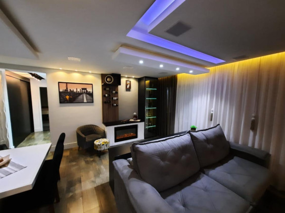 Apartamento com 3 Quartos à Venda, 91 m² em Campestre - Santo André