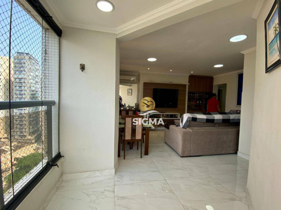 Imagem Apartamento com 3 Quartos à Venda, 116 m² em Jardim Astúrias - Guarujá