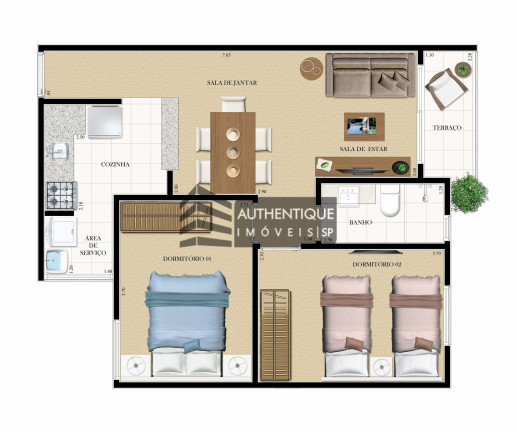 Imagem Apartamento com 3 Quartos à Venda, 68 m² em Rudge Ramos - São Bernardo Do Campo Imagem Apartamento com 3 Quartos à Venda, 68 m² em Rudge Ramos - São Bernardo Do Campo