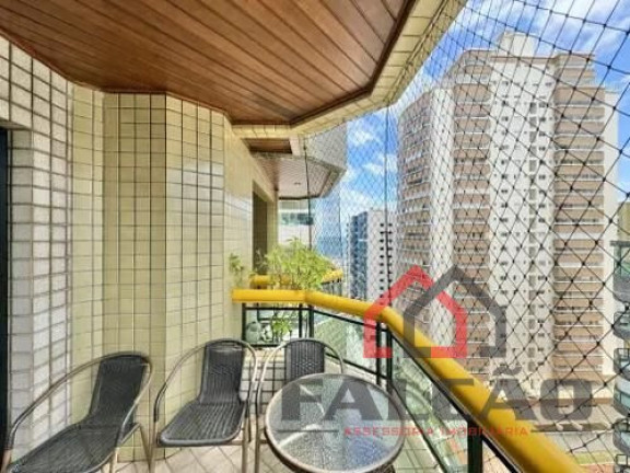 Apartamento com 3 Quartos à Venda, 172 m² em Canto Do Forte - Praia Grande