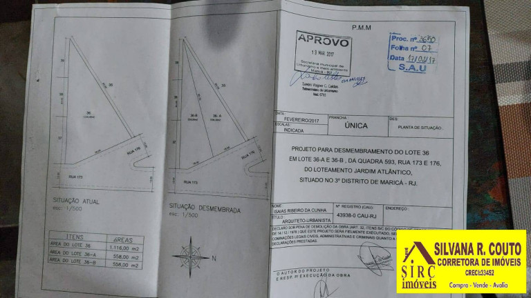 Imagem Terreno à Venda, 558 m² em Itaipuaçu - Maricá Imagem Terreno à Venda, 558 m² em Itaipuaçu - Maricá