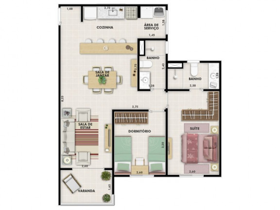 Imagem Apartamento com 2 Quartos à Venda, 77 m² em Jardim Carlos Gomes - Jundiaí Imagem Apartamento com 2 Quartos à Venda, 77 m² em Jardim Carlos Gomes - Jundiaí