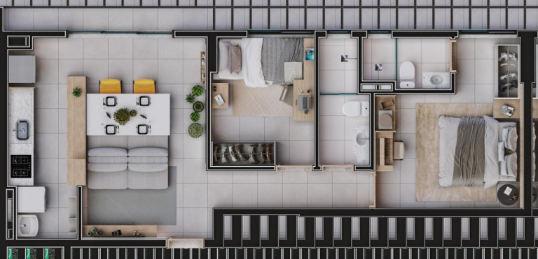 Imagem Apartamento com 3 Quartos à Venda, 96 m² em Parque Amazônia - Goiânia Imagem Apartamento com 3 Quartos à Venda, 96 m² em Parque Amazônia - Goiânia