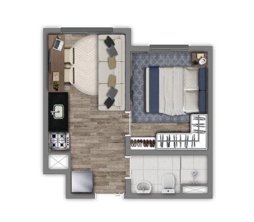 Imagem Imóvel com 2 Quartos à Venda, 36 m² em Vila Prudente - São Paulo