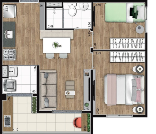 Imagem Apartamento com 2 Quartos à Venda, 41 m² em Jardim Celeste - São Paulo Imagem Apartamento com 2 Quartos à Venda, 41 m² em Jardim Celeste - São Paulo