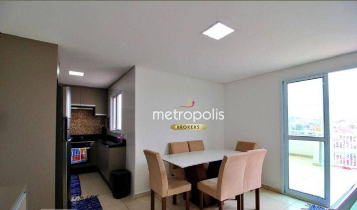 Imagem Cobertura com 3 Quartos à Venda, 88 m² em Vila Tibiriçá - Santo André Imagem Cobertura com 3 Quartos à Venda, 88 m² em Vila Tibiriçá - Santo André