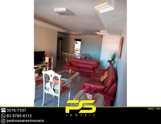 Imagem Apartamento com 4 Quartos à Venda, 180 m² em Camboinha - Cabedelo Imagem Apartamento com 4 Quartos à Venda, 180 m² em Camboinha - Cabedelo