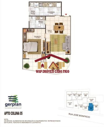 Imagem Apartamento com 1 Quarto à Venda, 58 m² em Centro - Cabo Frio Imagem Apartamento com 1 Quarto à Venda, 58 m² em Centro - Cabo Frio