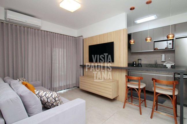Apartamento com 1 Quarto à Venda ou Locação, 43 m² em Itaim Bibi - São Paulo