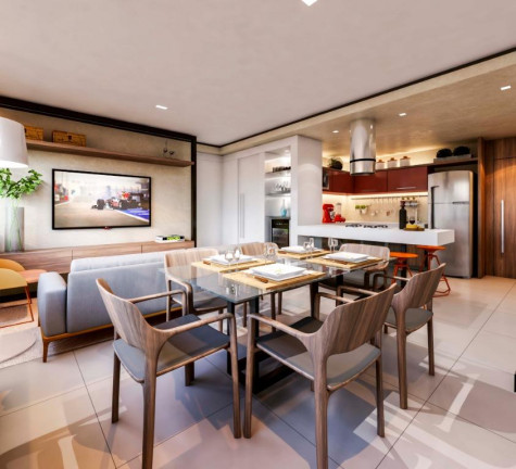 Apartamento com 1 Quarto à Venda, 37 m² em Aldeota - Fortaleza