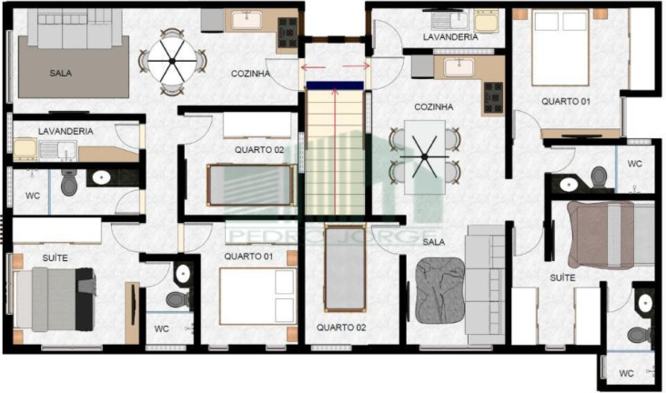 Imagem Apartamento com 2 Quartos à Venda, 58 m² em Rio Doce - Olinda Imagem Apartamento com 2 Quartos à Venda, 58 m² em Rio Doce - Olinda