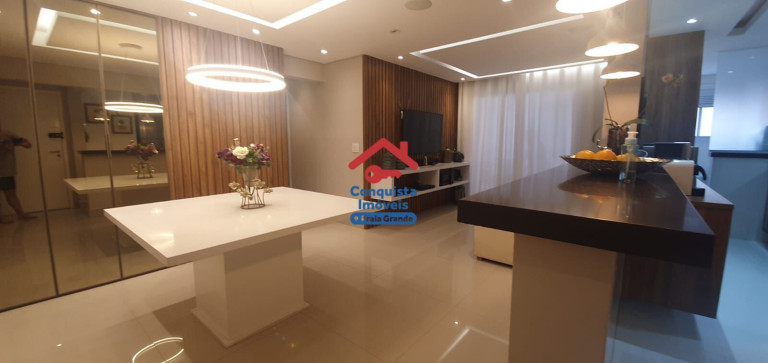 Imagem Apartamento com 3 Quartos à Venda, 119 m² em Canto Do Forte - Praia Grande