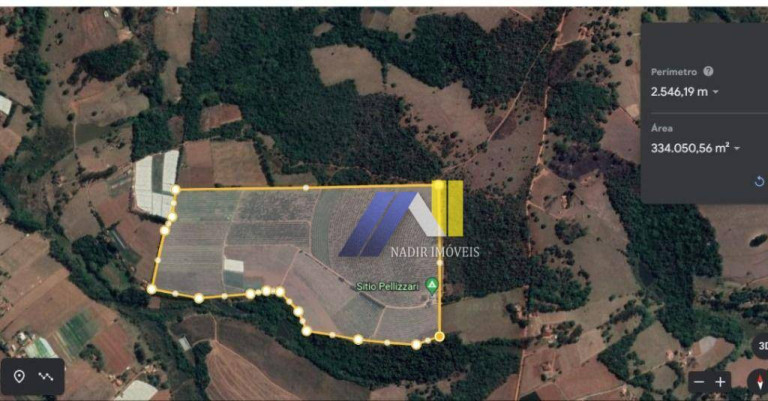 Imóvel à Venda, 400.000 m² em Algodão - Pouso Alegre