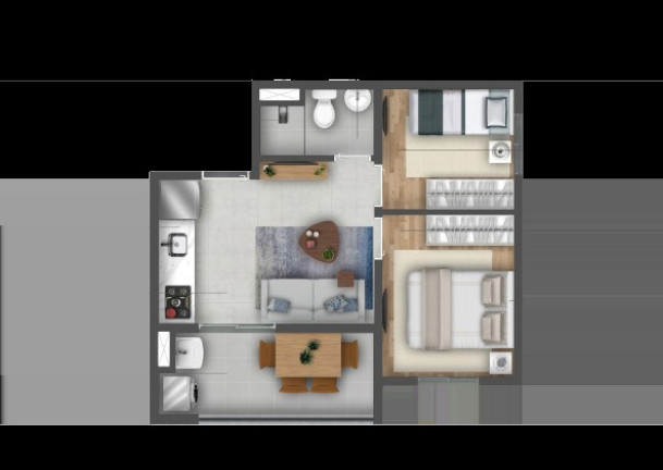 Imagem Apartamento com 1 Quarto à Venda, 35 m² em Mooca - São Paulo